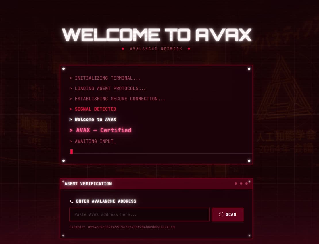 Welcome to AVAX